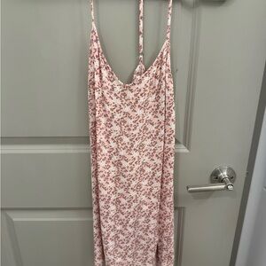 Aeropostale Pink and Purple Floral Dress